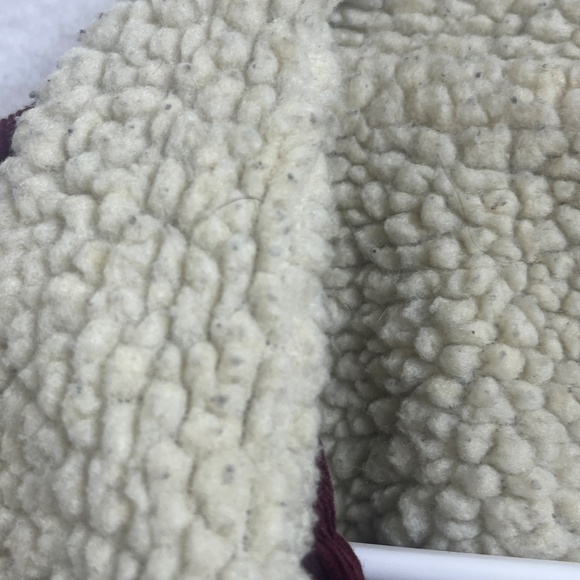 Cold Culture Burgundy Corduroy Sherpa Lined Jacket Small - Picture 6 of 9